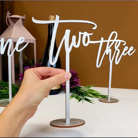 Wedding table numbers - Picture 5 of 10